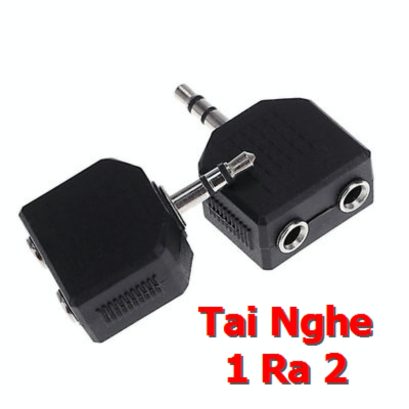Dây Cáp Chia Tai Nghe/Loa 1 ra 2 Nhỏ Gọn Dây Cáp Chia Tai Nghe/Loa 1 ra 2 Nhỏ Gọn