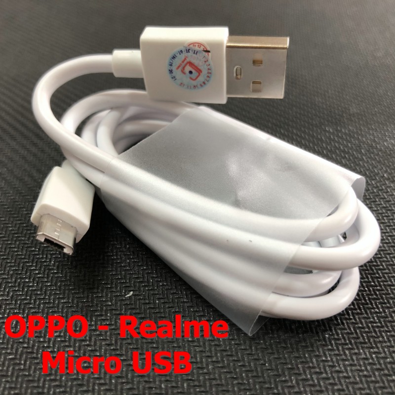 Dây Cáp Micro Usb 2A V8 Oppo - Realme Chính Hãng (BH 1T)