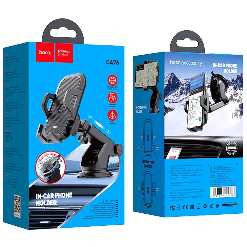 Giá Đỡ Điện Thoại Trên Oto Chính Hãng Hoco CA76 Giá Đỡ Điện Thoại Trên Oto Chính Hãng Hoco CA76