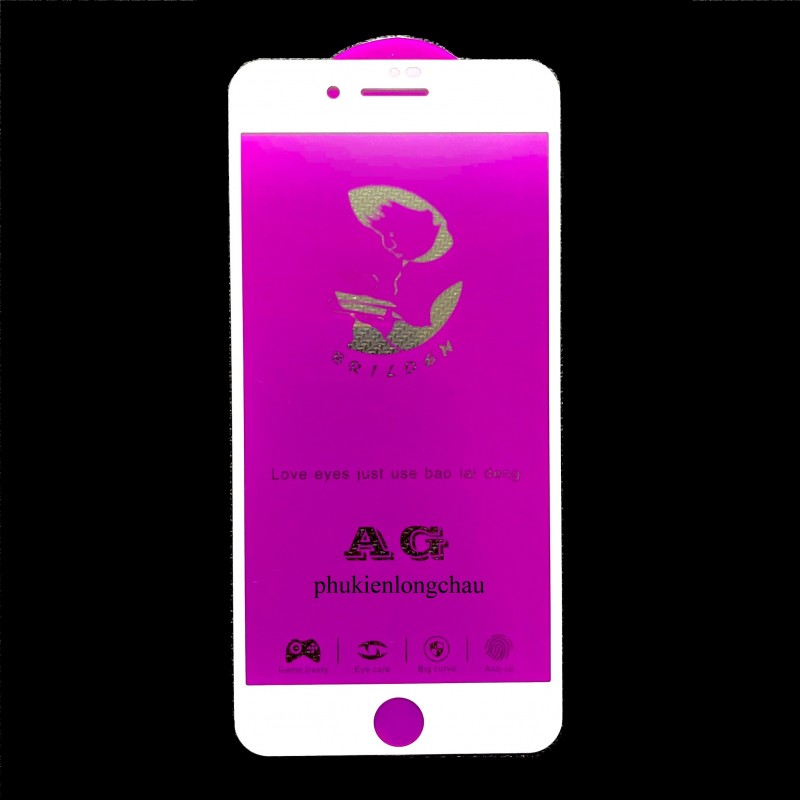 Miếng Dán Cường Lực iPhone 7 Plus / 8 Plus Nhám Chống Vân Tay AG Chính Hãng Cô Bé Brilden Màu Trắng Miếng Dán Cường Lực iPhone 7 Plus / 8 Plus Nhám Chống Vân Tay AG Chính Hãng Cô Bé Brilden Màu Trắng