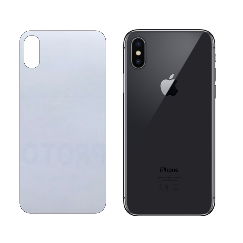 Miếng Dán Lưng iPhone X/Xs Decal Trong Nhám Chống Vân Tay Miếng Dán Lưng iPhone X/Xs Decal Trong Nhám Chống Vân Tay