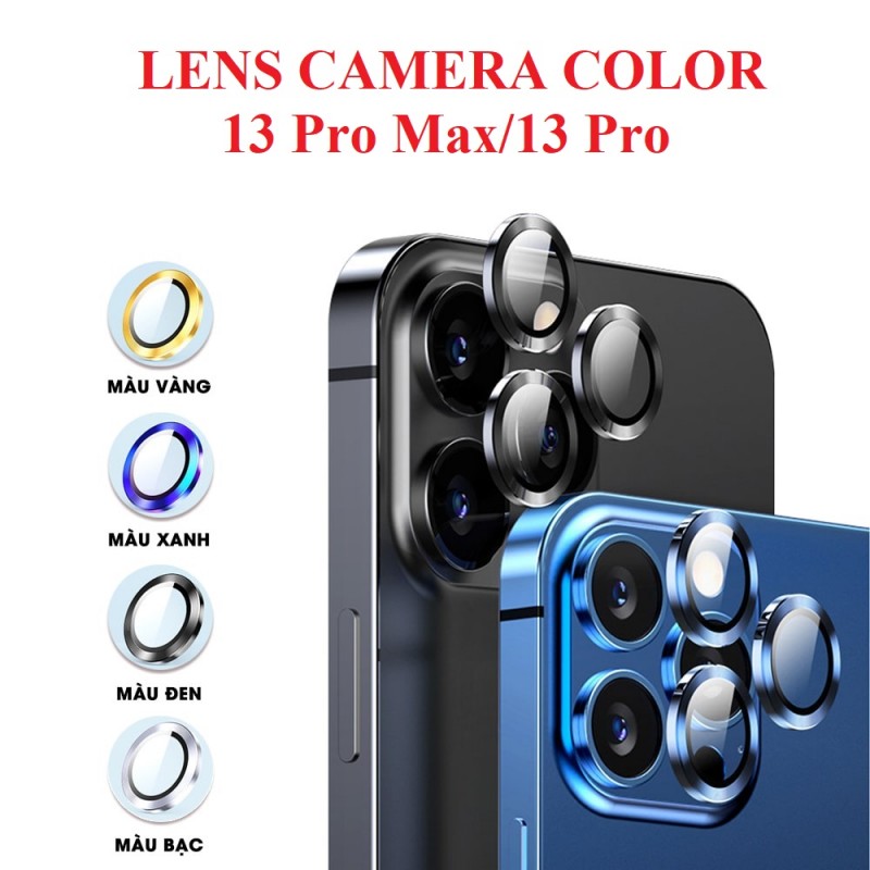 Vòng Lens Bảo Vệ Camera iPhone 13 Pro Max/13 Pro Màu Trơn (1 Vòng) Vòng Lens Bảo Vệ Camera iPhone 13 Pro Max/13 Pro Màu Trơn (1 Vòng)