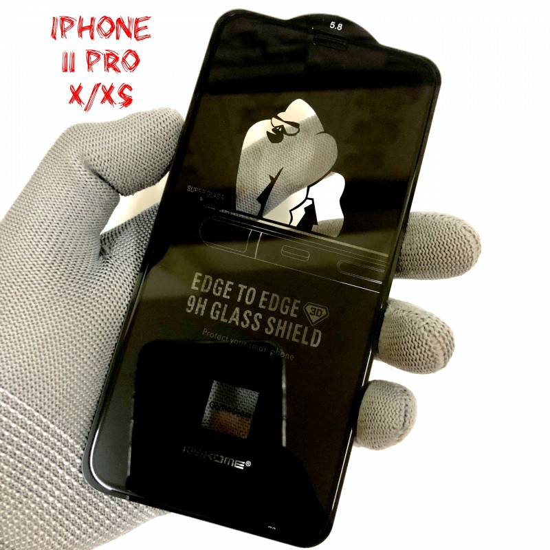 Miếng Dán Cường Lực iPhone X/Xs/11 Pro Kingkong 3D Không Hộp