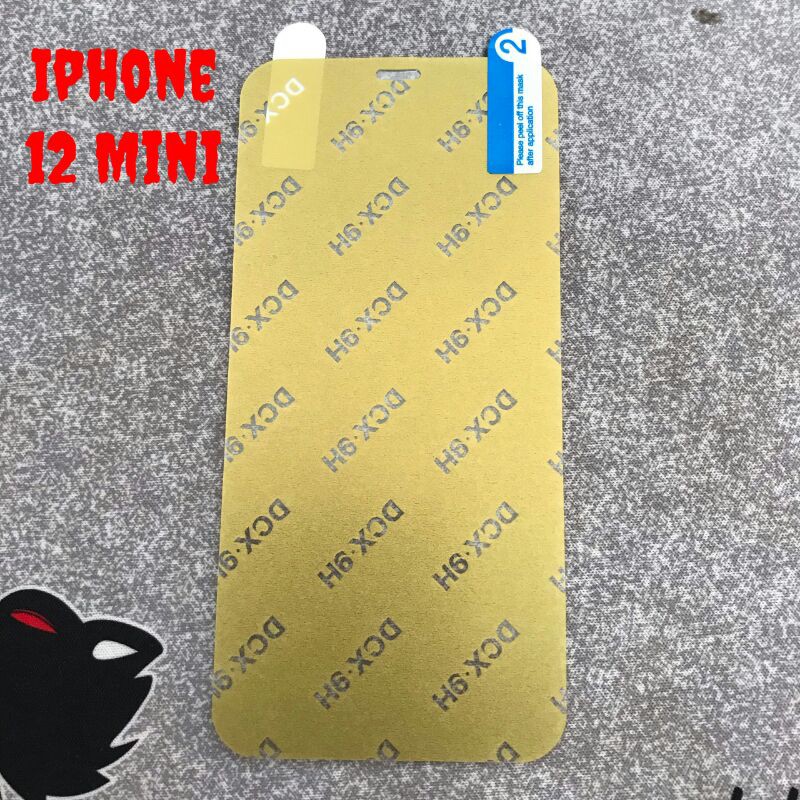 Miếng Dán Màn Hình iPhone 12 Mini Siêu Mỏng Dẻo Nano DCX-9H Miếng Dán Màn Hình iPhone 12 Mini Siêu Mỏng Dẻo Nano DCX-9H