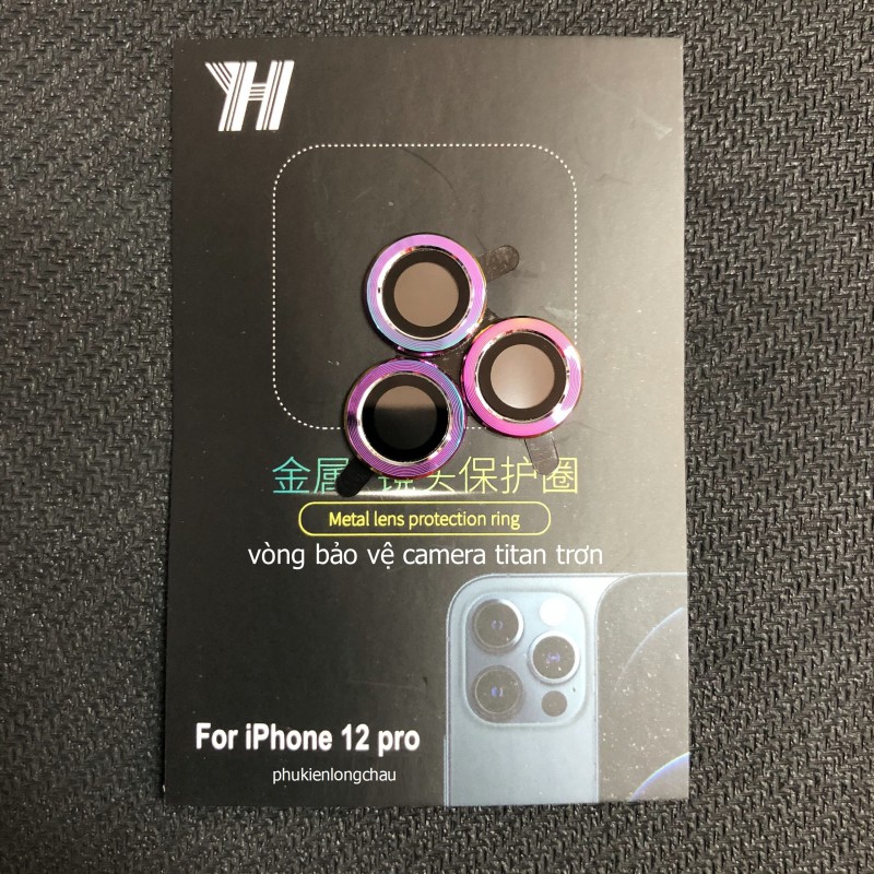 Vòng Lens Bảo Vệ Camera iPhone 11/11 Pro/11 Pro Max/12/12 Pro/12 Mini Titan Trơn (1 Vòng) Vòng Lens Bảo Vệ Camera iPhone 11/11 Pro/11 Pro Max/12/12 Pro/12 Mini Titan Trơn (1 Vòng)