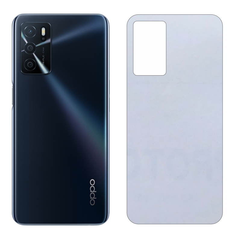 Miếng Dán Lưng Oppo A16 Decal Trong Nhám Chống Vân Tay