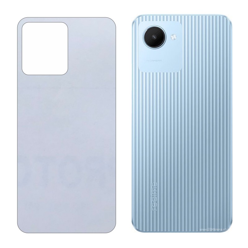 Miếng Dán Lưng Realme C30 / C30s Decal Trong Nhám Chống Vân Tay Miếng Dán Lưng Realme C30 / C30s Decal Trong Nhám Chống Vân Tay