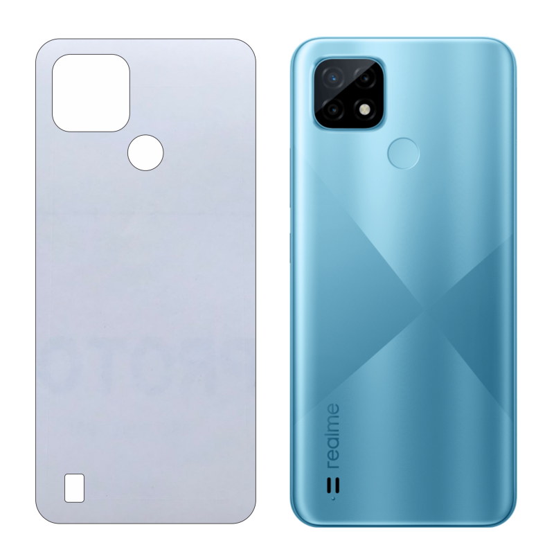 Miếng Dán Lưng Realme C21 Decal Trong Nhám Chống Vân Tay Miếng Dán Lưng Realme C21 Decal Trong Nhám Chống Vân Tay