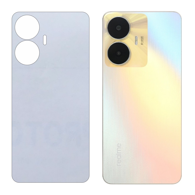 Miếng Dán Lưng Realme C55 Decal Trong Nhám Chống Vân Tay Miếng Dán Lưng Realme C55 Decal Trong Nhám Chống Vân Tay