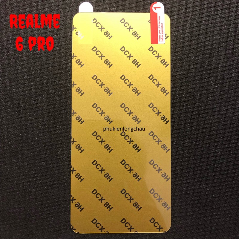 Miếng Dán Màn Hình Realme 6 Pro Siêu Mỏng Dẻo Nano DCX-9H (N10) Miếng Dán Màn Hình Realme 6 Pro Siêu Mỏng Dẻo Nano DCX-9H (N10)