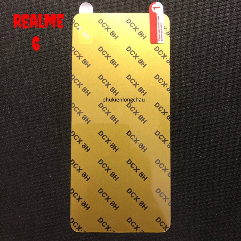Miếng Dán Màn Hình Realme 6 Siêu Mỏng Dẻo Nano DCX-9H (N14) Miếng Dán Màn Hình Realme 6 Siêu Mỏng Dẻo Nano DCX-9H (N14)