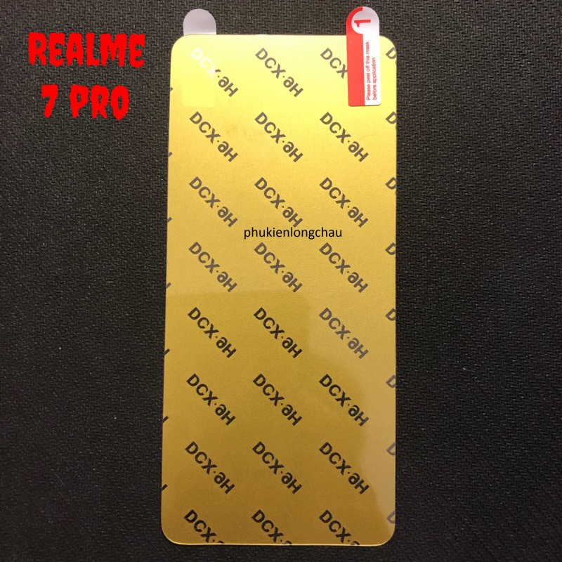 Miếng Dán Màn Hình Realme 7 Pro Siêu Mỏng Dẻo Nano DCX-9H (N12) Miếng Dán Màn Hình Realme 7 Pro Siêu Mỏng Dẻo Nano DCX-9H (N12)