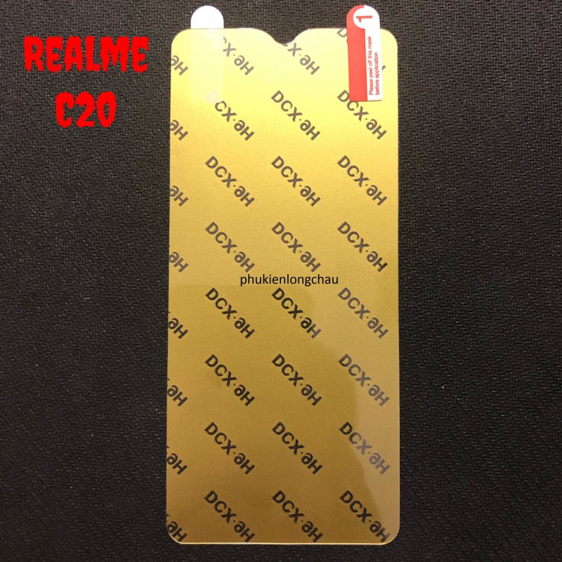 Miếng Dán Màn Hình Realme C20 / C11 2021 Siêu Mỏng Dẻo Nano DCX-9H (N4) Miếng Dán Màn Hình Realme C20 / C11 2021 Siêu Mỏng Dẻo Nano DCX-9H (N4)
