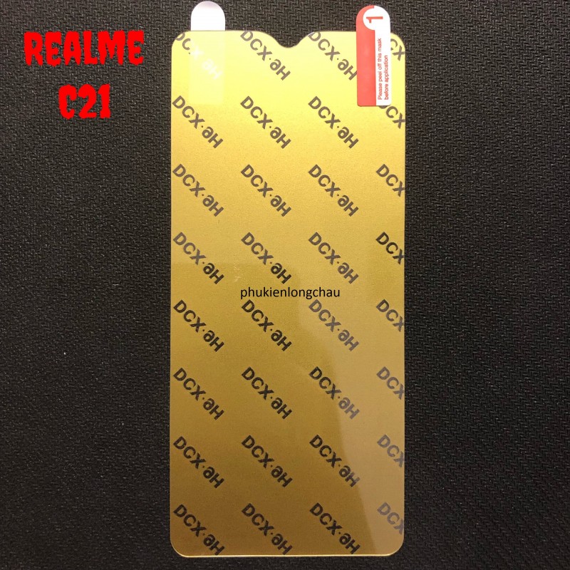 Miếng Dán Màn Hình Realme C21 Siêu Mỏng Dẻo Nano DCX-9H (N4) Miếng Dán Màn Hình Realme C21 Siêu Mỏng Dẻo Nano DCX-9H (N4)