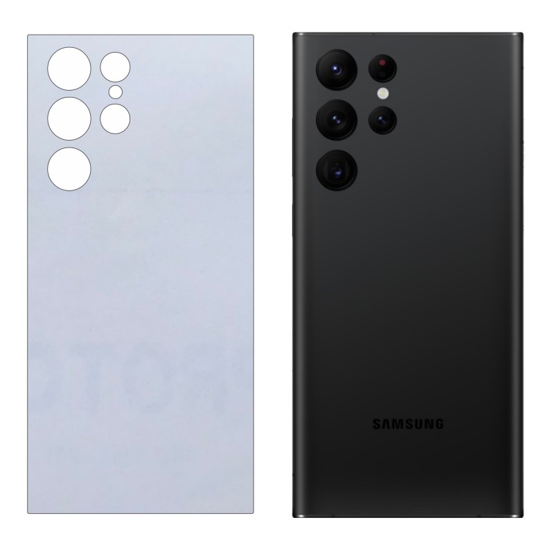 Miếng Dán Lưng Samsung S22 Ultra Decal Trong Nhám Chống Vân Tay Miếng Dán Lưng Samsung S22 Ultra Decal Trong Nhám Chống Vân Tay
