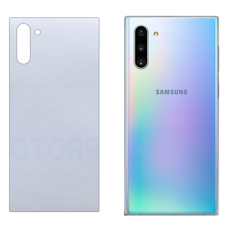 Miếng Dán Lưng Samsung Note 10 Decal Trong Nhám Chống Vân Tay Miếng Dán Lưng Samsung Note 10 Decal Trong Nhám Chống Vân Tay