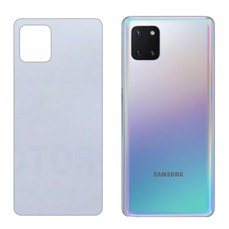 Miếng Dán Lưng Samsung Note 10 Lite Decal Trong Nhám Chống Vân Tay Miếng Dán Lưng Samsung Note 10 Lite Decal Trong Nhám Chống Vân Tay