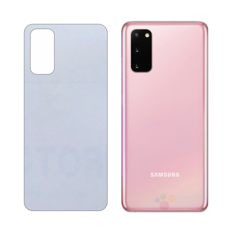 Miếng Dán Lưng Samsung S20 Decal Trong Nhám Chống Vân Tay