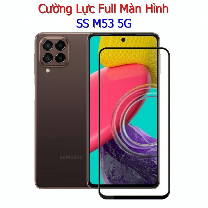 Miếng Dán Cường Lực Samsung M53 5G Full Màn Hình Full Keo Màu Đen (F21) Miếng Dán Cường Lực Samsung M53 5G Full Màn Hình Full Keo Màu Đen (F21)