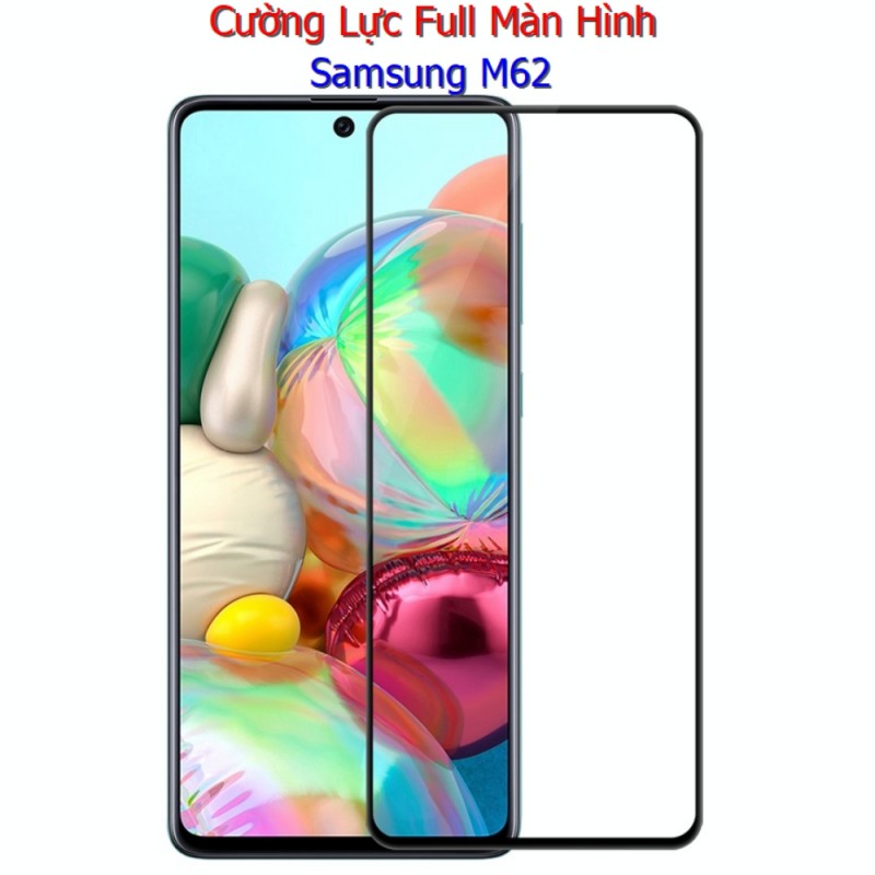 Miếng Dán Cường Lực Samsung M62 Full Màn Hình Full Keo Màu Đen (F21) Miếng Dán Cường Lực Samsung M62 Full Màn Hình Full Keo Màu Đen (F21)