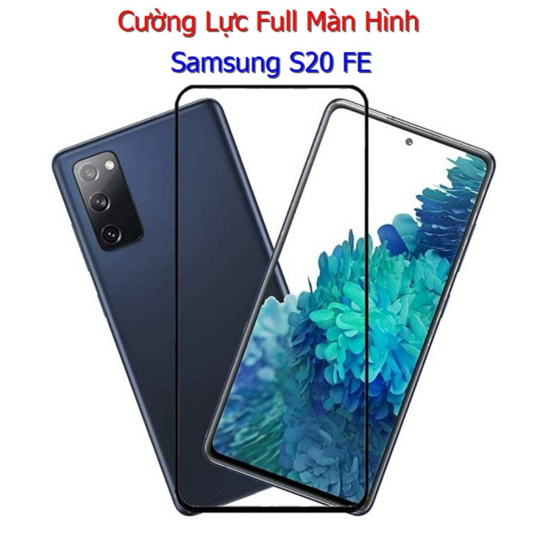 Miếng Dán Cường Lực Samsung S20 FE Full Màn Hình Full Keo Màu Đen (F24) Miếng Dán Cường Lực Samsung S20 FE Full Màn Hình Full Keo Màu Đen (F24)