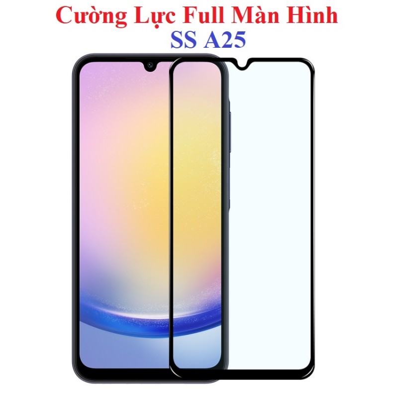 Miếng Dán Cường Lực Samsung A25 5G Full Màn Hình Full Keo Màu Đen (F35*) Miếng Dán Cường Lực Samsung A25 5G Full Màn Hình Full Keo Màu Đen (F35*)