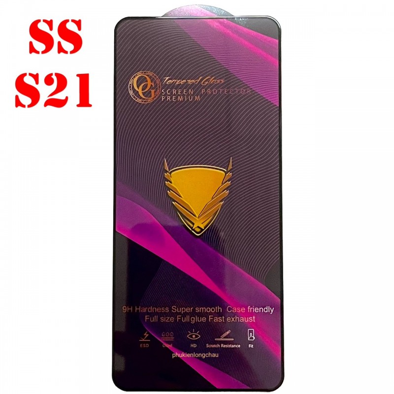 Miếng Dán Cường Lực Samsung S21 Full Màn Hình Full Keo Màu Đen Miếng Dán Cường Lực Samsung S21 Full Màn Hình Full Keo Màu Đen
