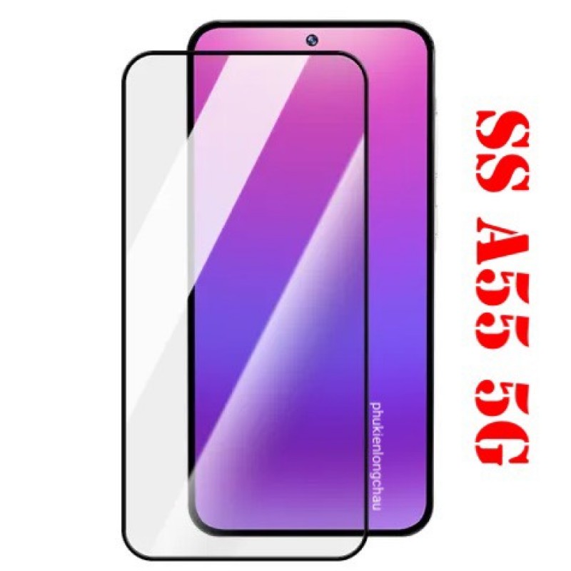 Miếng Dán Cường Lực Samsung A55 5G Full Màn Hình Full Keo Màu Đen (F37*) Miếng Dán Cường Lực Samsung A55 5G Full Màn Hình Full Keo Màu Đen (F37*)