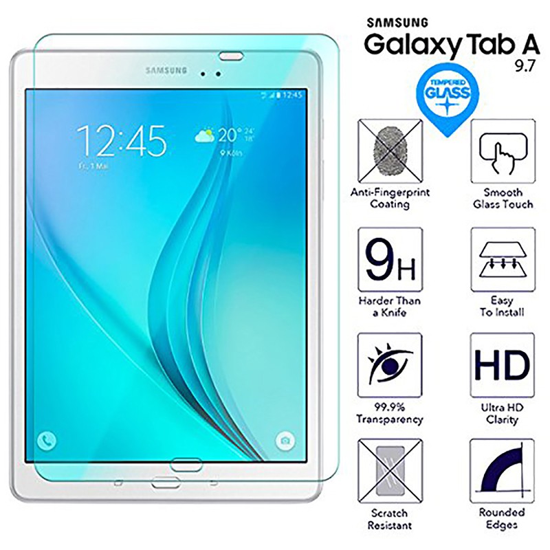 Miếng Dán Cường Lực Samsung Tab A 9.7 inch 2015 (T550/T555) Trong Suốt Miếng Dán Cường Lực Samsung Tab A 9.7 inch 2015 (T550/T555) Trong Suốt