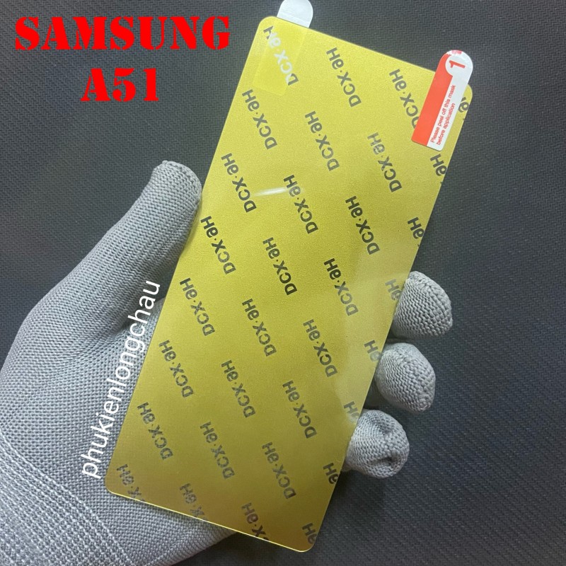 Miếng Dán Màn Hình Samsung A51 Siêu Mỏng Dẻo Nano DCX-9H (N12) Miếng Dán Màn Hình Samsung A51 Siêu Mỏng Dẻo Nano DCX-9H (N12)