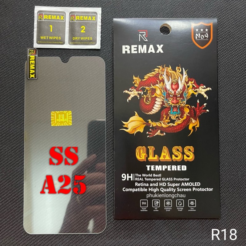 Miếng Dán Cường Lực Samsung A25 5G Trong Suốt Mỏng Chính Hãng Remax Con Rồng (R18) Miếng Dán Cường Lực Samsung A25 5G Trong Suốt Mỏng Chính Hãng Remax Con Rồng (R18)