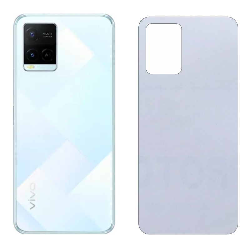 Miếng Dán Lưng Vivo Y21/Y21s/Y33s Decal Trong Nhám Chống Vân Tay