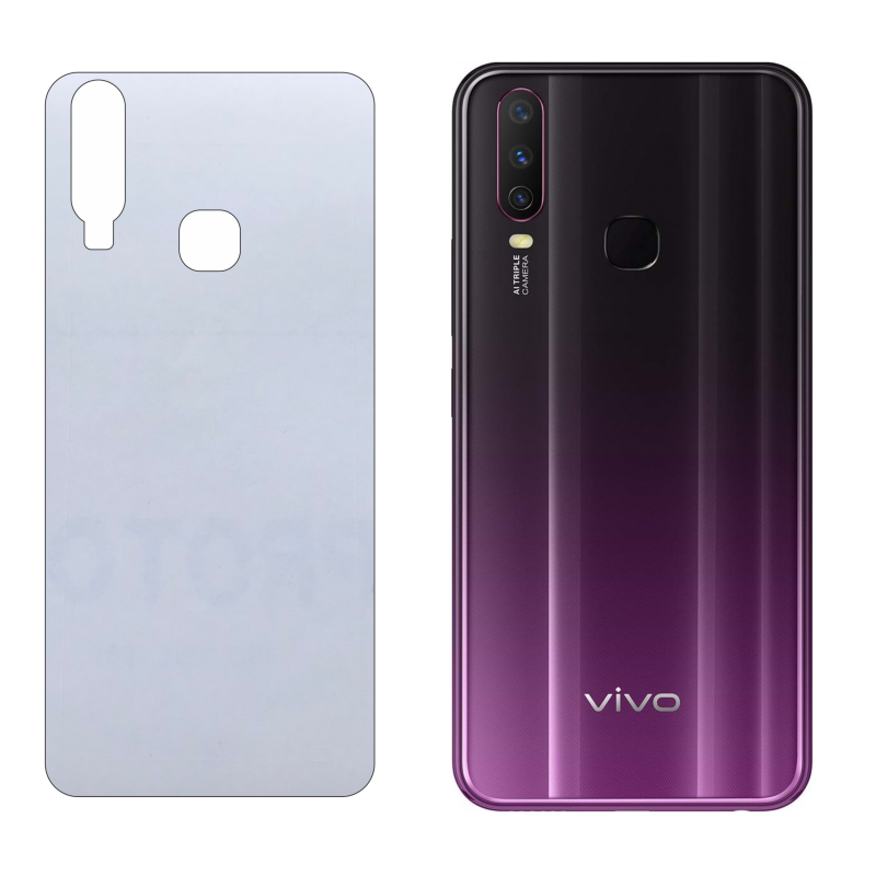 Miếng Dán Lưng Vivo Y17/Y15/Y12/Y11/U10 Decal Trong Nhám Chống Vân Tay Miếng Dán Lưng Vivo Y17/Y15/Y12/Y11/U10 Decal Trong Nhám Chống Vân Tay