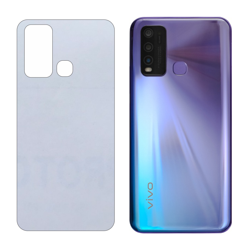 Miếng Dán Lưng Vivo Y50/Y30 Decal Trong Nhám Chống Vân Tay Miếng Dán Lưng Vivo Y50/Y30 Decal Trong Nhám Chống Vân Tay