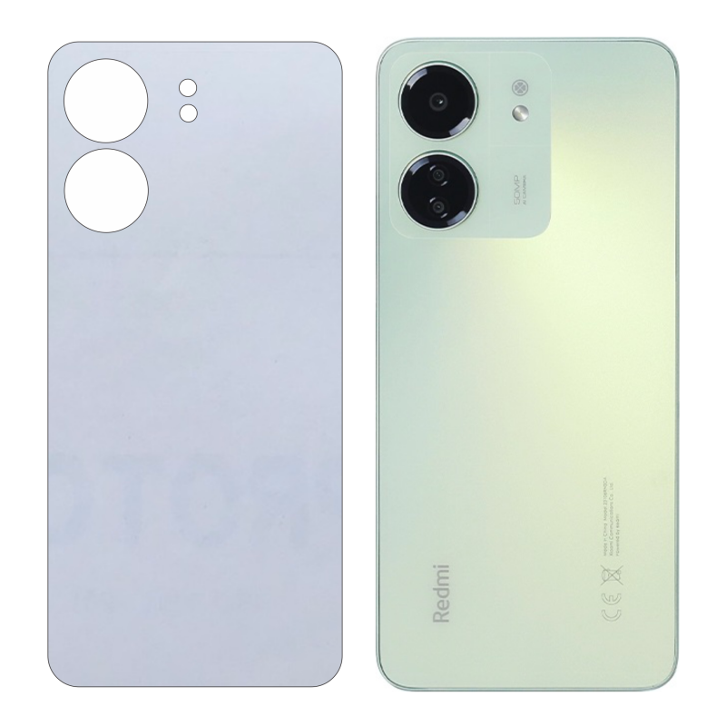 Miếng Dán Lưng Xiaomi Redmi 13C / Poco C65 Decal Trong Nhám Chống Vân Tay Miếng Dán Lưng Xiaomi Redmi 13C / Poco C65 Decal Trong Nhám Chống Vân Tay