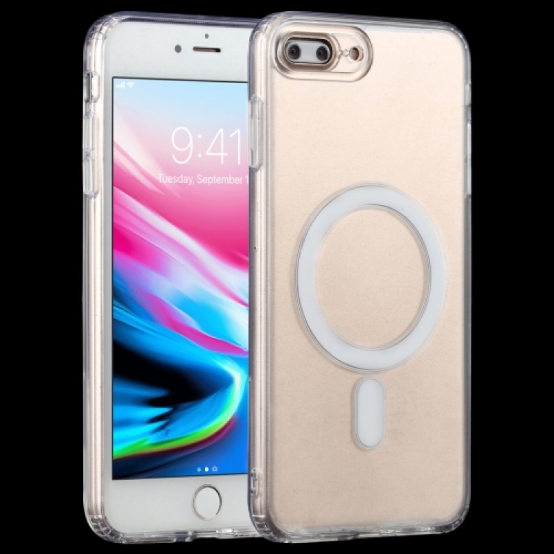 Ốp Lưng iPhone 7 Plus / 8 Plus Dẻo Trong Chống Sốc Hổ Trợ Sạc Không Dây Magnetic Ốp Lưng iPhone 7 Plus / 8 Plus Dẻo Trong Chống Sốc Hổ Trợ Sạc Không Dây Magnetic