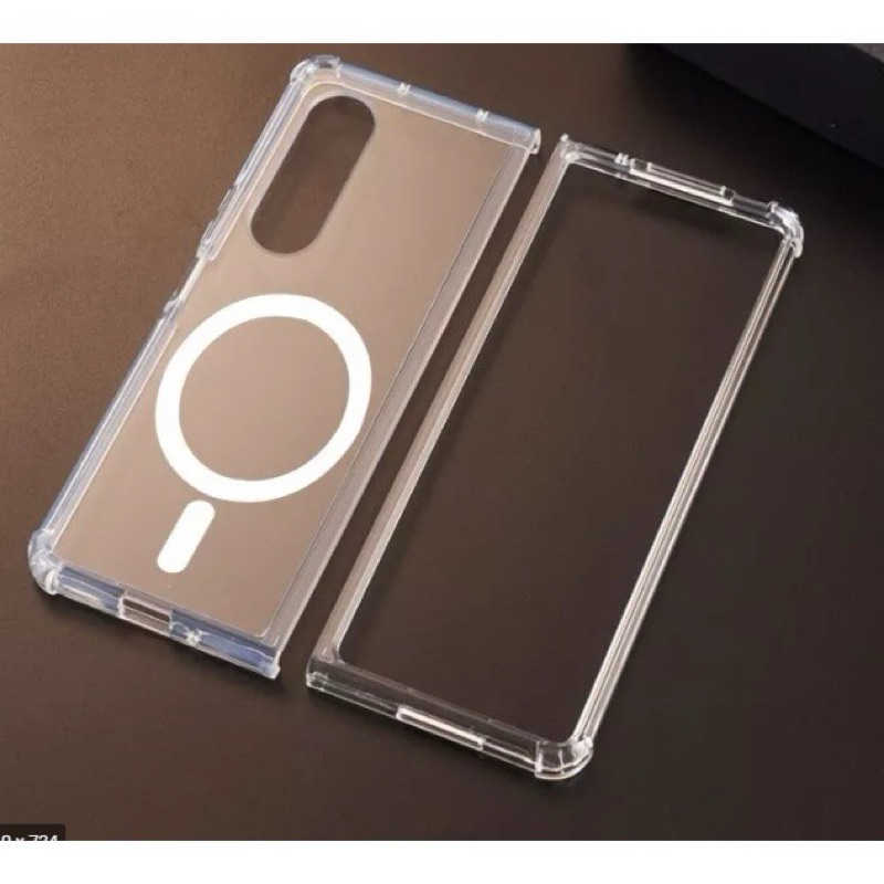 Ốp Lưng Samsung Z Fold 3 Dẻo Trong Chống Sốc Hổ Trợ Sạc Không Dây Magnetic Ốp Lưng Samsung Z Fold 3 Dẻo Trong Chống Sốc Hổ Trợ Sạc Không Dây Magnetic