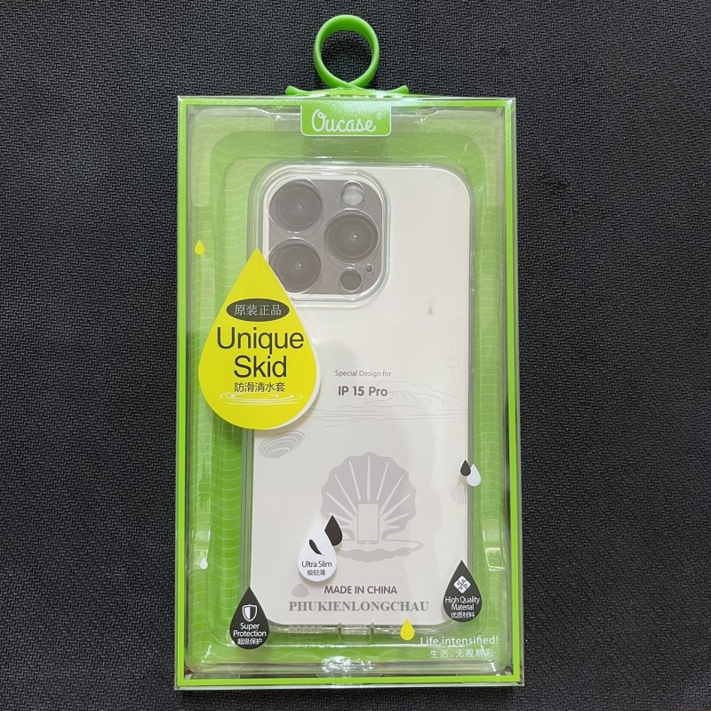 Ốp Lưng iPhone 15 Pro Dẻo Siêu Trong Suốt Chống Trơn Trượt Chính Hãng VU Cao Cấp Ốp Lưng iPhone 15 Pro Dẻo Siêu Trong Suốt Chống Trơn Trượt Chính Hãng VU Cao Cấp