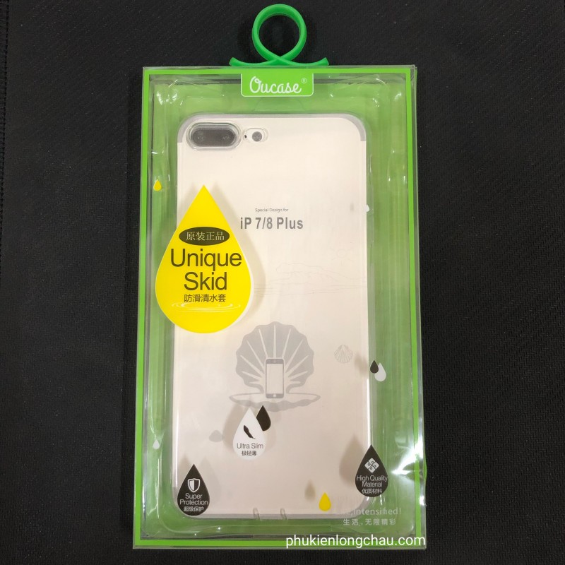 Ốp Lưng iPhone 7 Plus/8 Plus Dẻo Siêu Trong Suốt Chống Trơn Trượt Chính Hãng VU Cao Cấp Ốp Lưng iPhone 7 Plus/8 Plus Dẻo Siêu Trong Suốt Chống Trơn Trượt Chính Hãng VU Cao Cấp