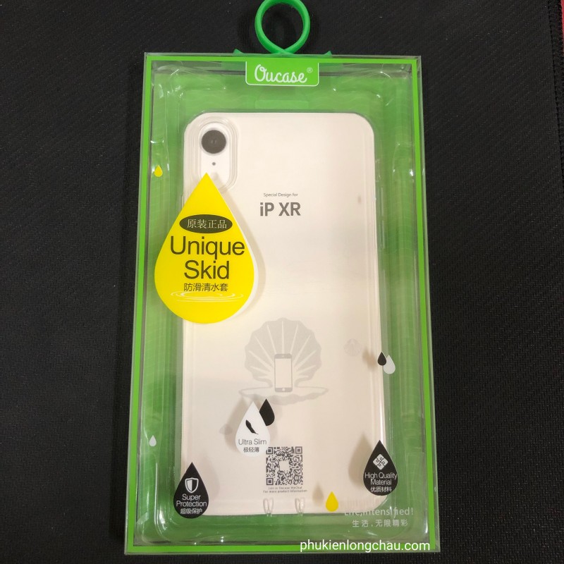 Ốp Lưng iPhone Xr Dẻo Siêu Trong Suốt Chống Trơn Trượt Chính Hãng VU Cao Cấp Ốp Lưng iPhone Xr Dẻo Siêu Trong Suốt Chống Trơn Trượt Chính Hãng VU Cao Cấp