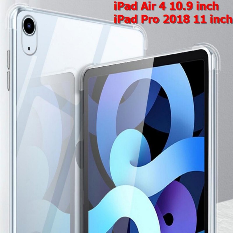 Ốp Lưng Máy Tính Bảng iPad Air 2020 10.9 inch / Air M1 2022 10.9 inch / Pro 2018 11 inch Dẻo Trong Chống Sốc Có Gù Bảo Vệ 4 Gốc Ốp Lưng Máy Tính Bảng iPad Air 2020 10.9 inch / Air M1 2022 10.9 inch / Pro 2018 11 inch Dẻo Trong Chống Sốc Có Gù Bảo Vệ 4 Gốc