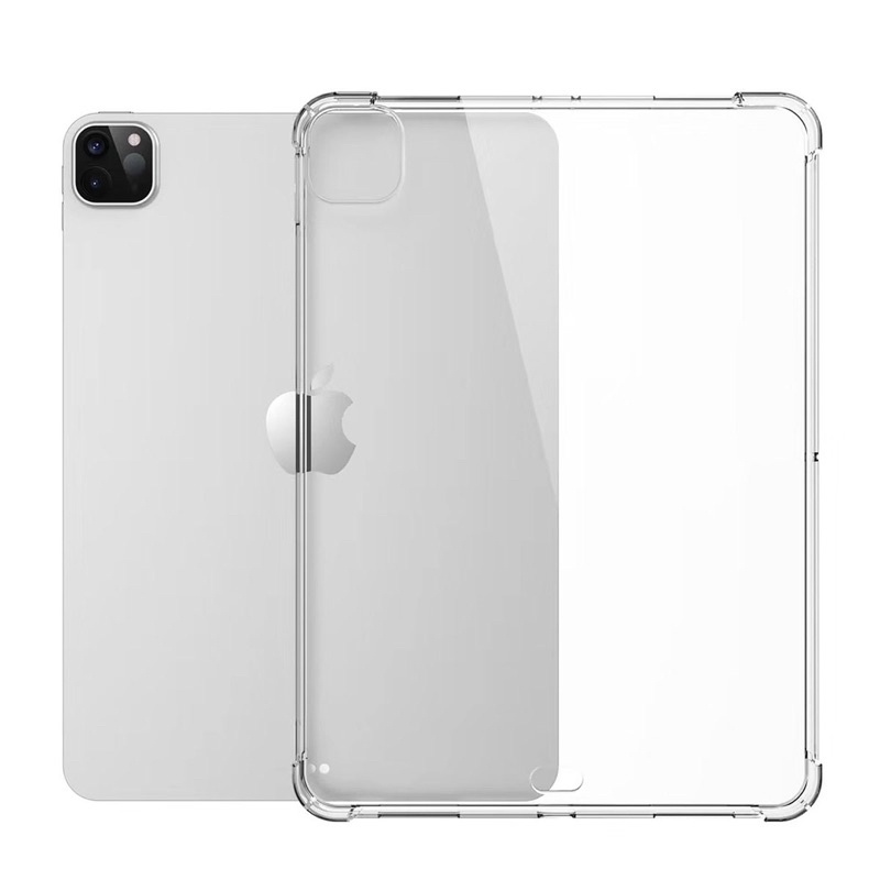 Ốp Lưng Máy Tính Bảng iPad 12.9 inch Pro 2020 2021 2022 2023 Dẻo Trong Chống Sốc Có Gù Bảo Vệ 4 Gốc Ốp Lưng Máy Tính Bảng iPad 12.9 inch Pro 2020 2021 2022 2023 Dẻo Trong Chống Sốc Có Gù Bảo Vệ 4 Gốc