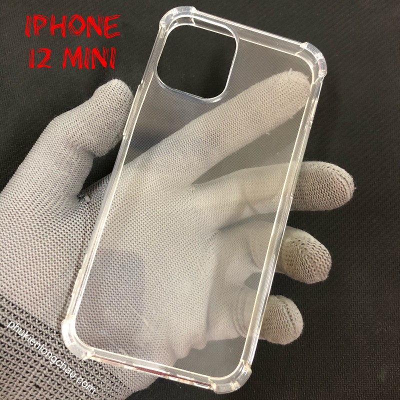 Ốp Lưng iPhone 12 Mini Dẻo Trong Suốt Chống Sốc Có Gù Bảo Vệ 4 Gốc Ốp Lưng iPhone 12 Mini Dẻo Trong Suốt Chống Sốc Có Gù Bảo Vệ 4 Gốc
