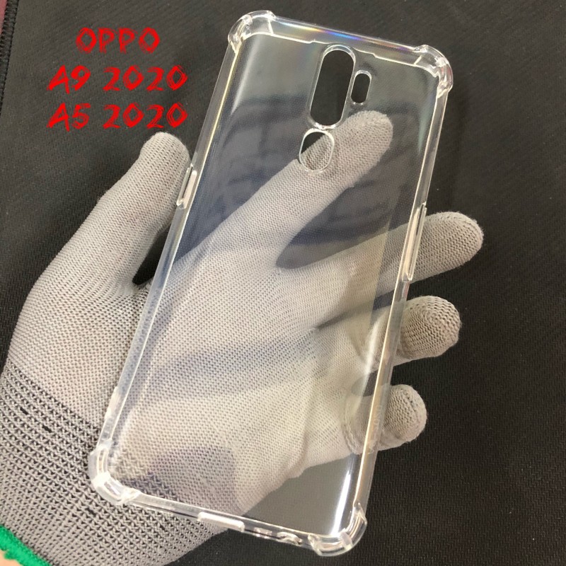 Ốp Lưng Oppo A5 2020/A9 2020 Dẻo Trong Suốt Chống Sốc Có Gù Bảo Vệ 4 Gốc Ốp Lưng Oppo A5 2020/A9 2020 Dẻo Trong Suốt Chống Sốc Có Gù Bảo Vệ 4 Gốc