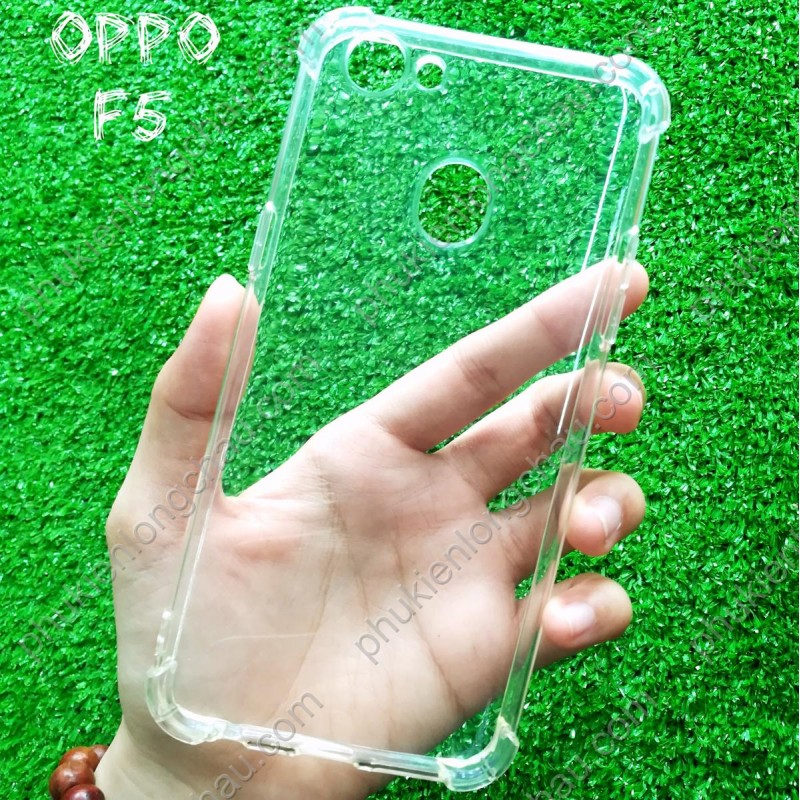 Ốp Lưng Oppo F5 Dẻo Trong Suốt Chống Sốc Có Gù Bảo Vệ 4 Gốc Ốp Lưng Oppo F5 Dẻo Trong Suốt Chống Sốc Có Gù Bảo Vệ 4 Gốc