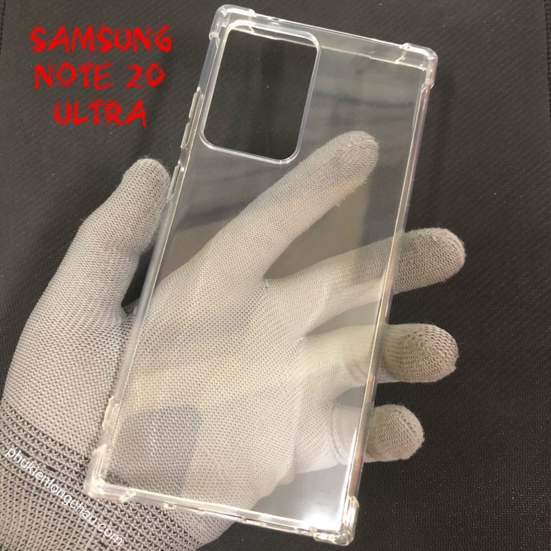 Ốp Lưng Samsung Note 20 Ultra Dẻo Trong Suốt Chống Sốc Có Gù Bảo Vệ 4 Gốc Ốp Lưng Samsung Note 20 Ultra Dẻo Trong Suốt Chống Sốc Có Gù Bảo Vệ 4 Gốc