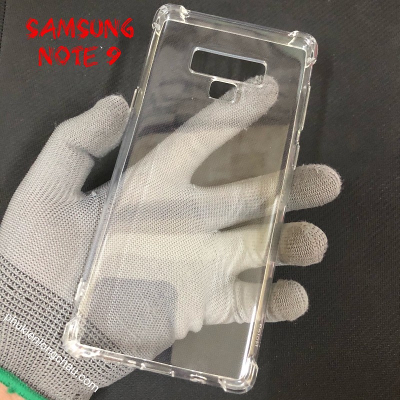 Ốp Lưng Samsung Note 9 Dẻo Trong Suốt Chống Sốc Có Gù Bảo Vệ 4 Gốc Ốp Lưng Samsung Note 9 Dẻo Trong Suốt Chống Sốc Có Gù Bảo Vệ 4 Gốc