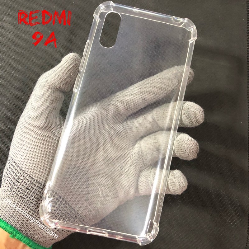 Ốp Lưng Xiaomi Redmi 9A Dẻo Trong Suốt Chống Sốc Có Gù Bảo Vệ 4 Gốc Ốp Lưng Xiaomi Redmi 9A Dẻo Trong Suốt Chống Sốc Có Gù Bảo Vệ 4 Gốc