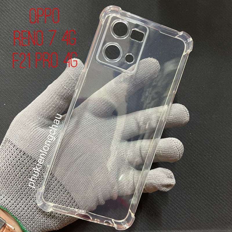 Ốp Lưng Oppo Reno 7 4G / F21 Pro 4G Dẻo Trong Suốt Chống Sốc Có Gù Bảo Vệ 4 Gốc Ốp Lưng Oppo Reno 7 4G / F21 Pro 4G Dẻo Trong Suốt Chống Sốc Có Gù Bảo Vệ 4 Gốc