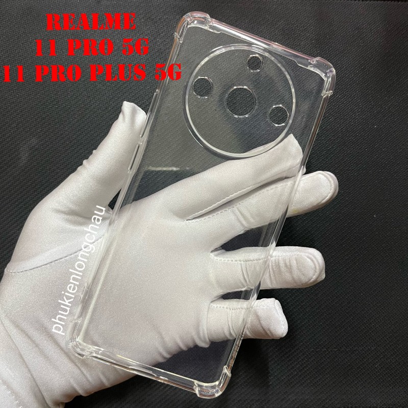 Ốp Lưng Realme 11 Pro 5G / 11 Pro Plus 5G Dẻo Trong Suốt Chống Sốc Có Gù Bảo Vệ 4 Gốc Ốp Lưng Realme 11 Pro 5G / 11 Pro Plus 5G Dẻo Trong Suốt Chống Sốc Có Gù Bảo Vệ 4 Gốc